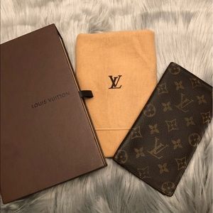 Louis Vuitton Long Wallet / Checkbook [with Box!]